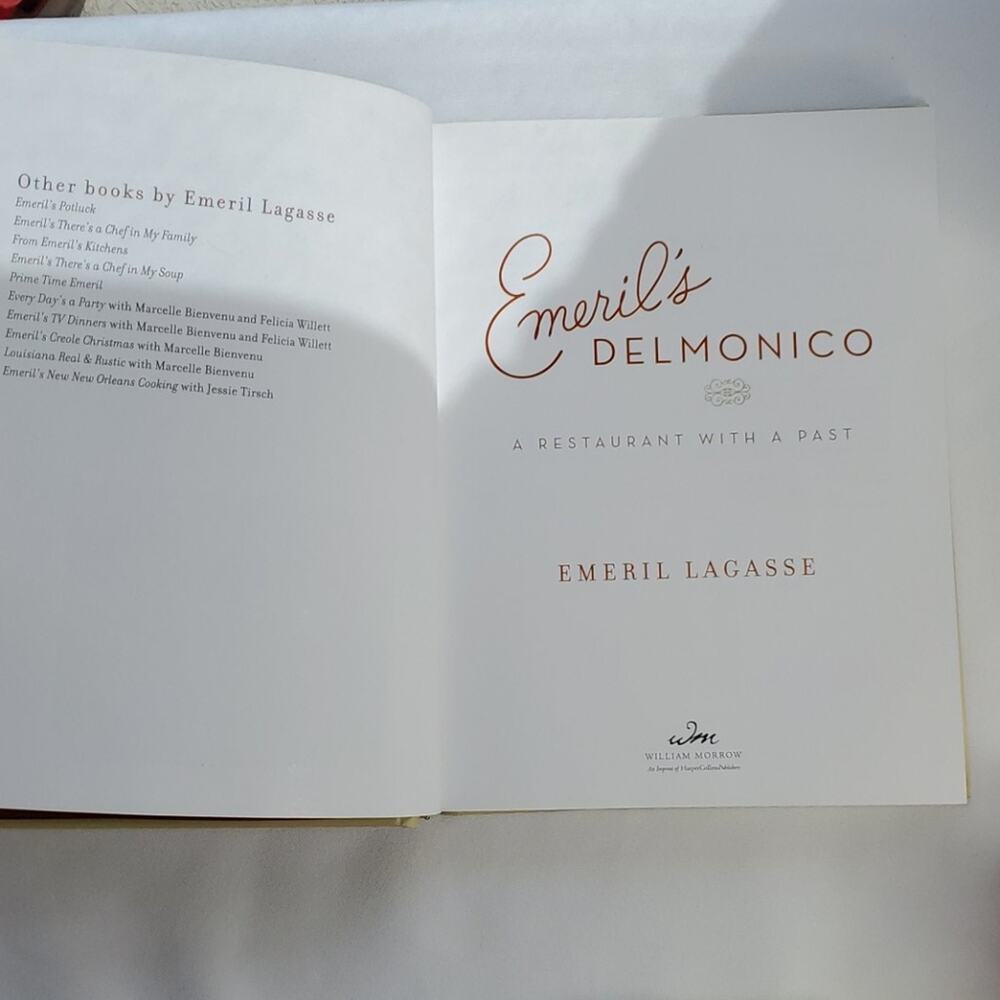 Emeril's Delmonico Cookbook Hard Cover 2005 - Picture 3 of 7